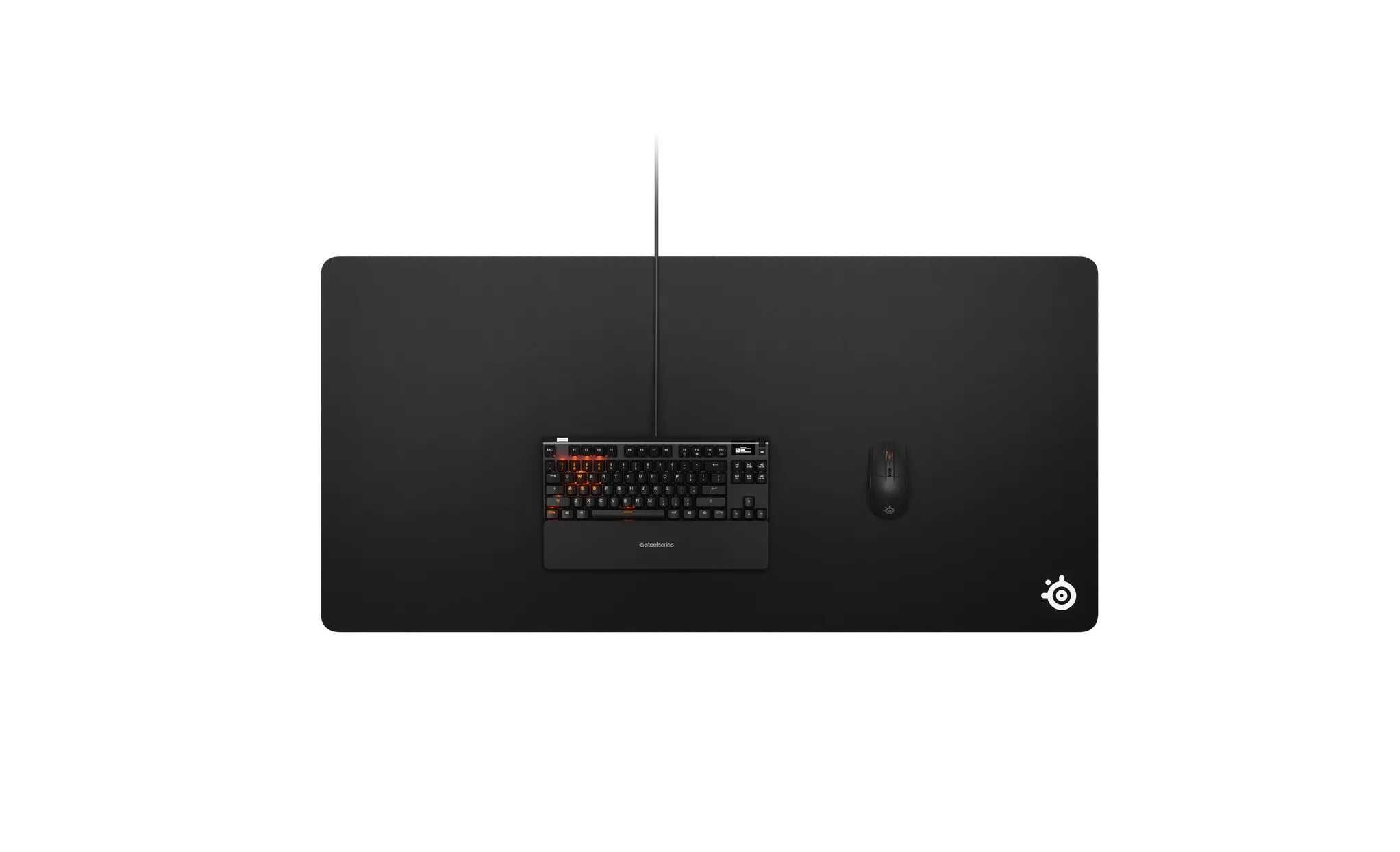 ^ Рассрочка на Коврик для мыши SteelSeries QcK - 3XL/ 1220 x 590 x 3mm