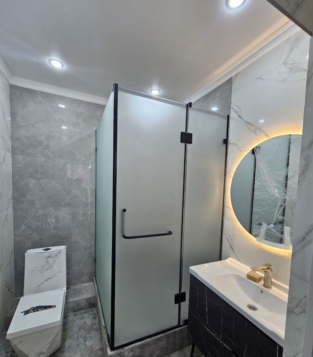 Душевые кабина ЛоФТ перегародка