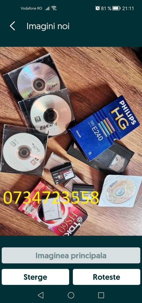 Transfer de pe casete video pe stick