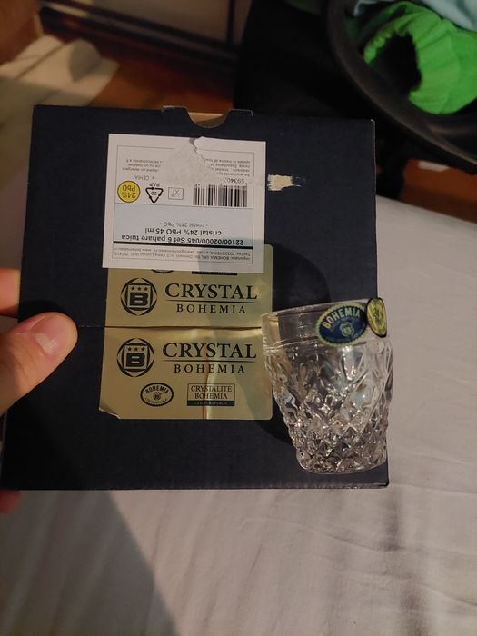 Pahare mici Cristal Bohemia