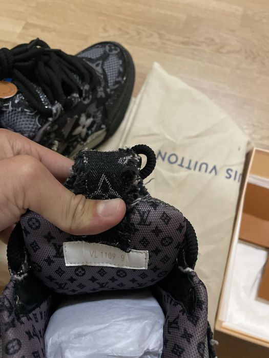 Louis Vuitton Skate Black X Swarovski Monogram