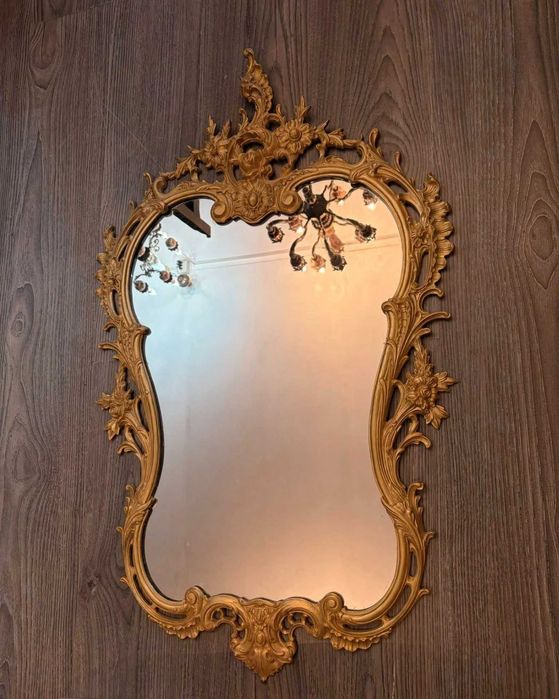 consolă cu oglindă, ambele în stil Rococo sau Baroc