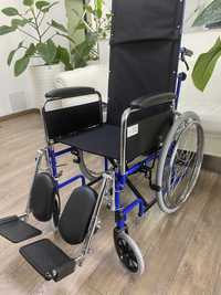 Инвалидная коляска с высокой спинкой и регулируемые ножки