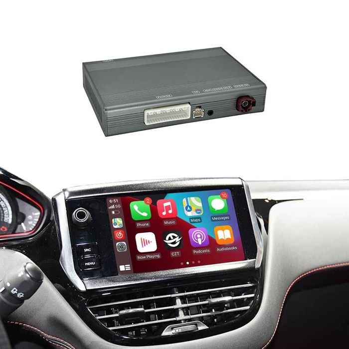 CarPlay / Android Auto модул за Peugeot 2012–2016