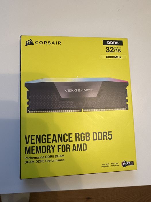Vengeance RGB DDR5 32GB 6000MHz
