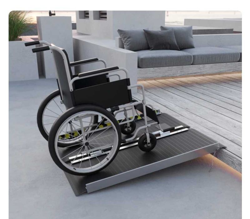 Rampe aluminiu pentru scaun cu rotile