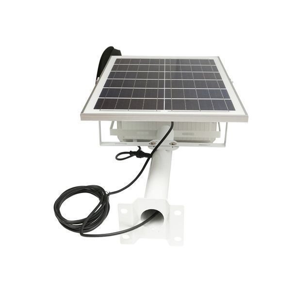 Led прожектор 400w, 6500k със соларен панел 28w дистанционно и батерия