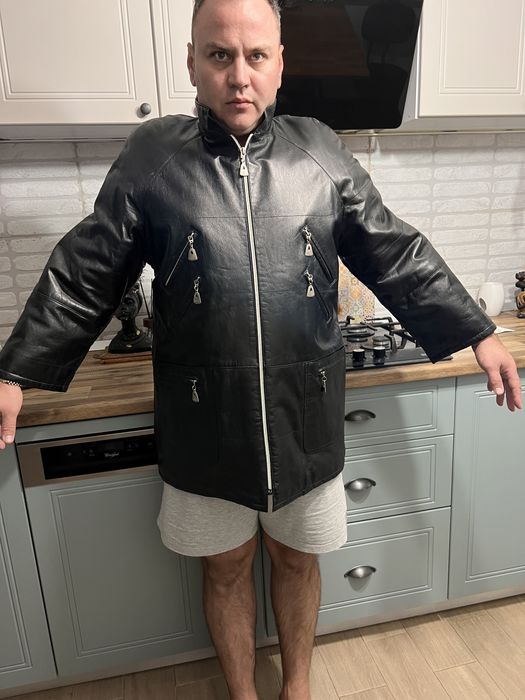 Geaca Piele Oversize Dama Mazzi