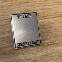 Pin (insigna) Bojack Horseman "YOU ARE SECRETARIAT"