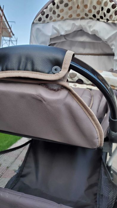 Carucior Krausman 3 in 1 Kraus Combi Dots, Bej