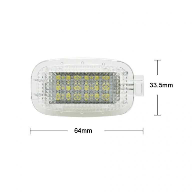 Lampi LED Picioare Portiere Portbagaj Parasolar dedicate Mercedes Benz