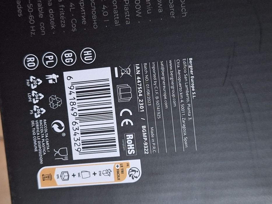 Airfryer silvercrest nou