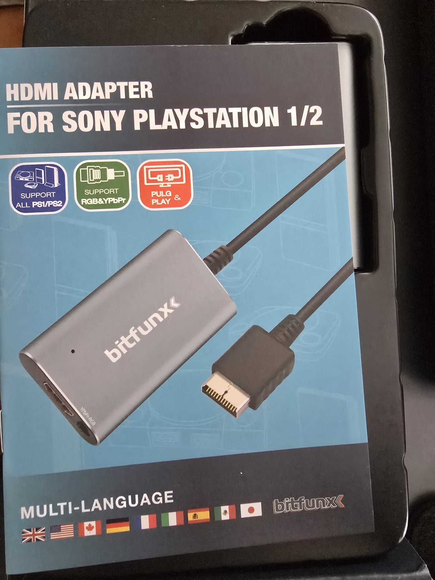 Adaptor Hdmi PlayStation 1 și 2