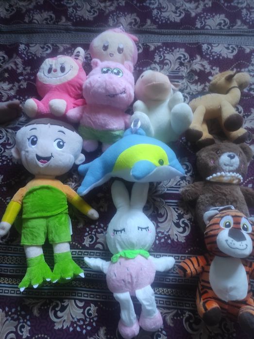 Мягкие игрушки. Новые. 16 шт