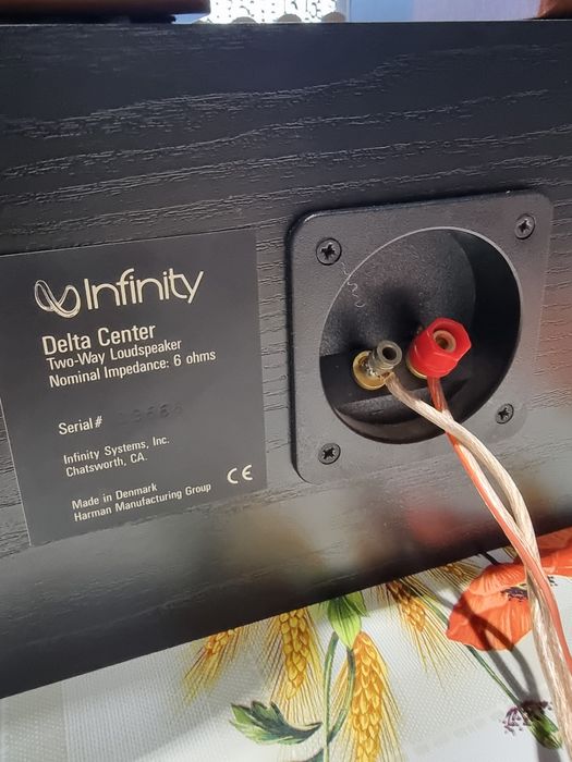 Kit boxe 5,1 Infinity Beta Hcs [sub.activ]