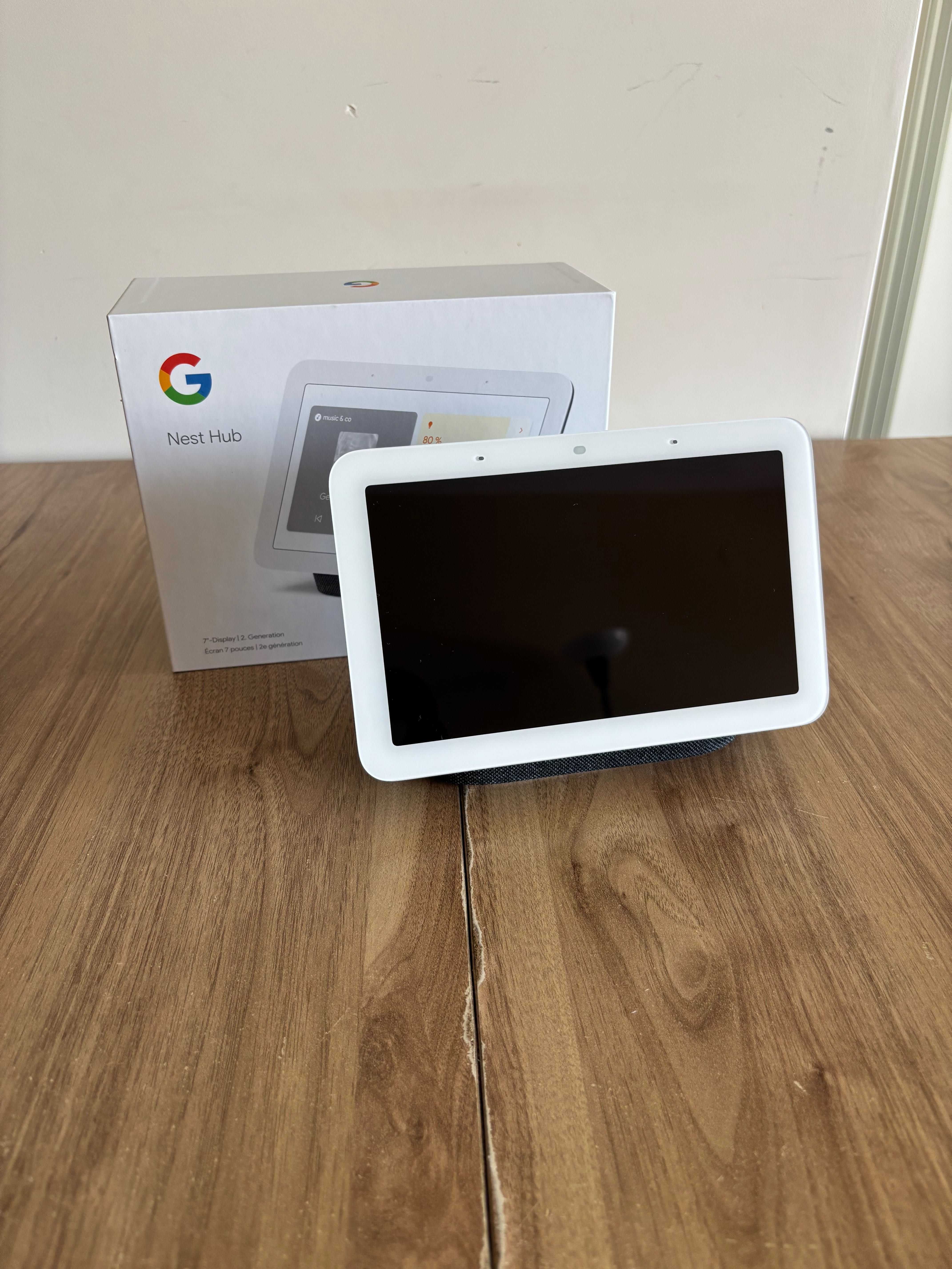 Google Nest Hub Gen 2, 7" Display