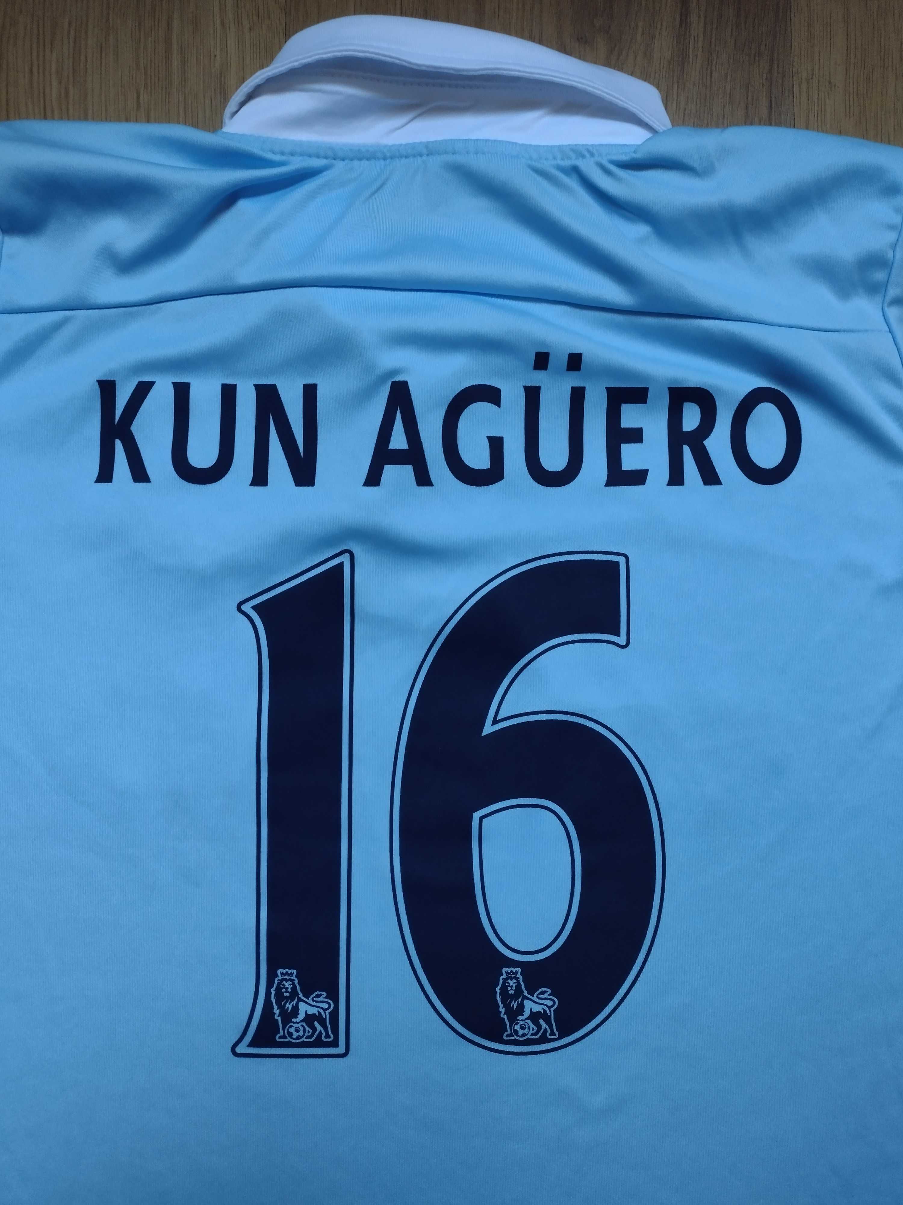 Manchester City / #16 Kun Aguero - футболна тениска на Манчестер Сити