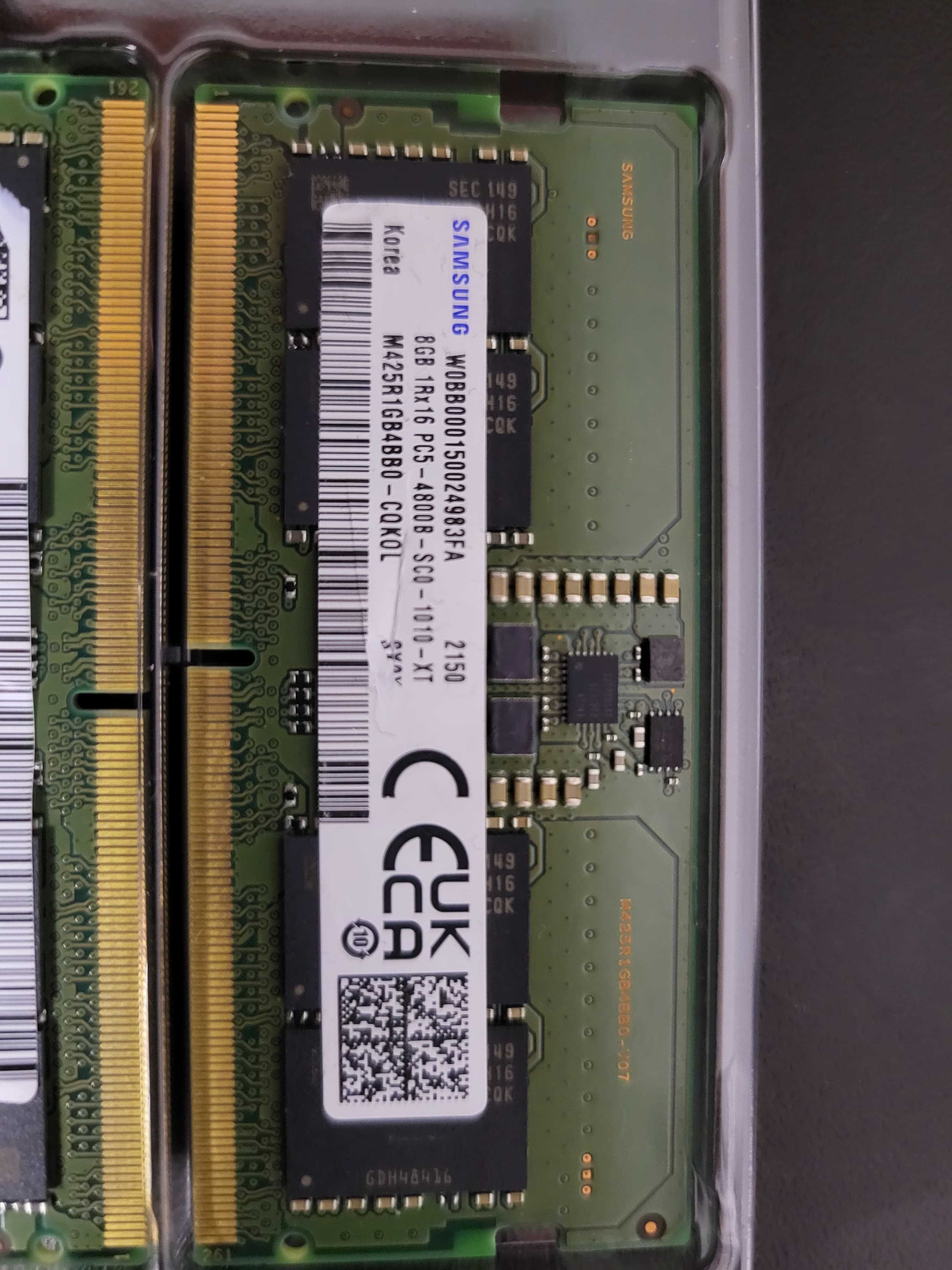 Memorii Laptop Samsung DDR5 16gb 4800mh
