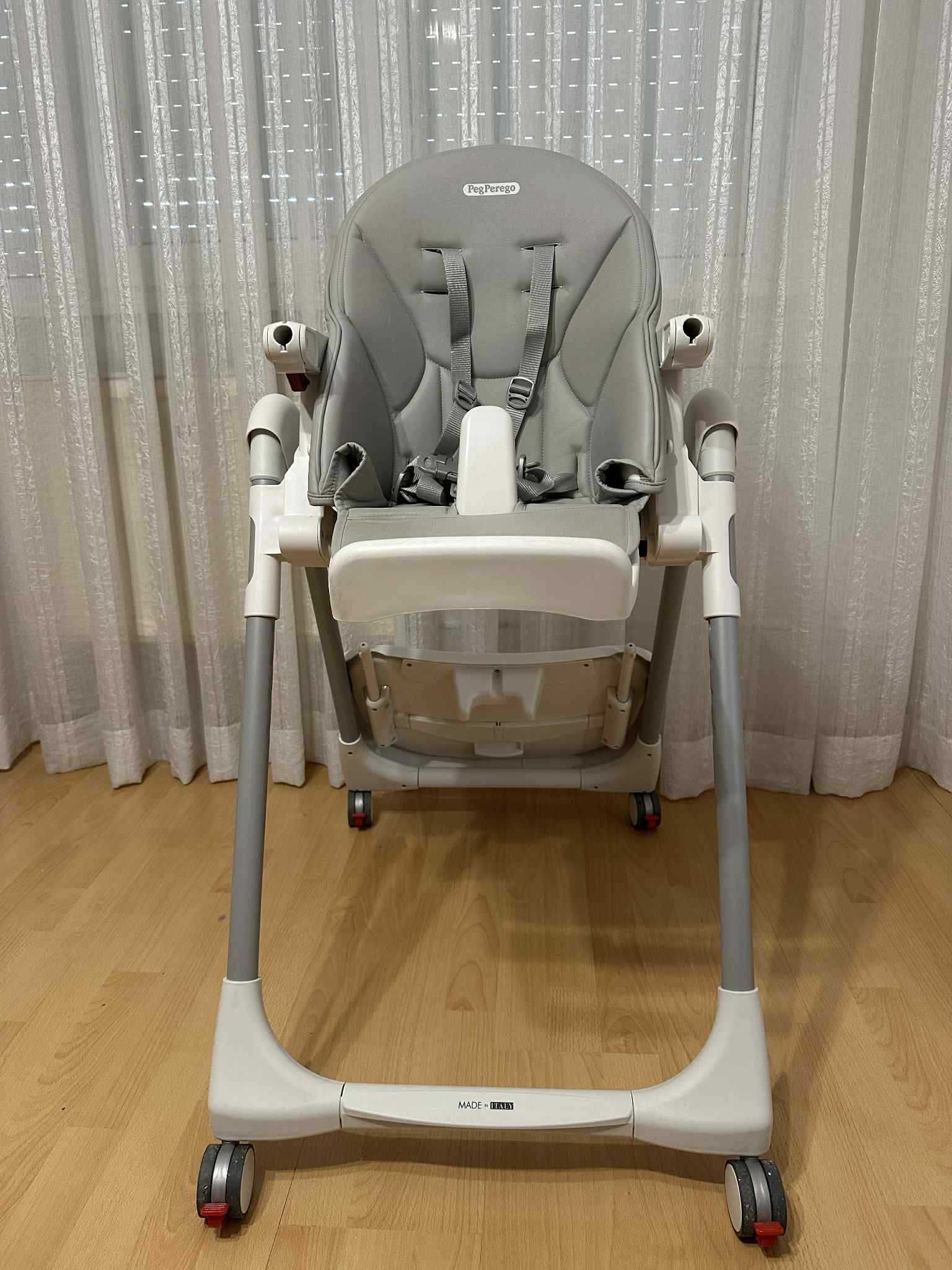Столче за хранене - Peg Perego Prima Pappa Follow Me, цвят ICE