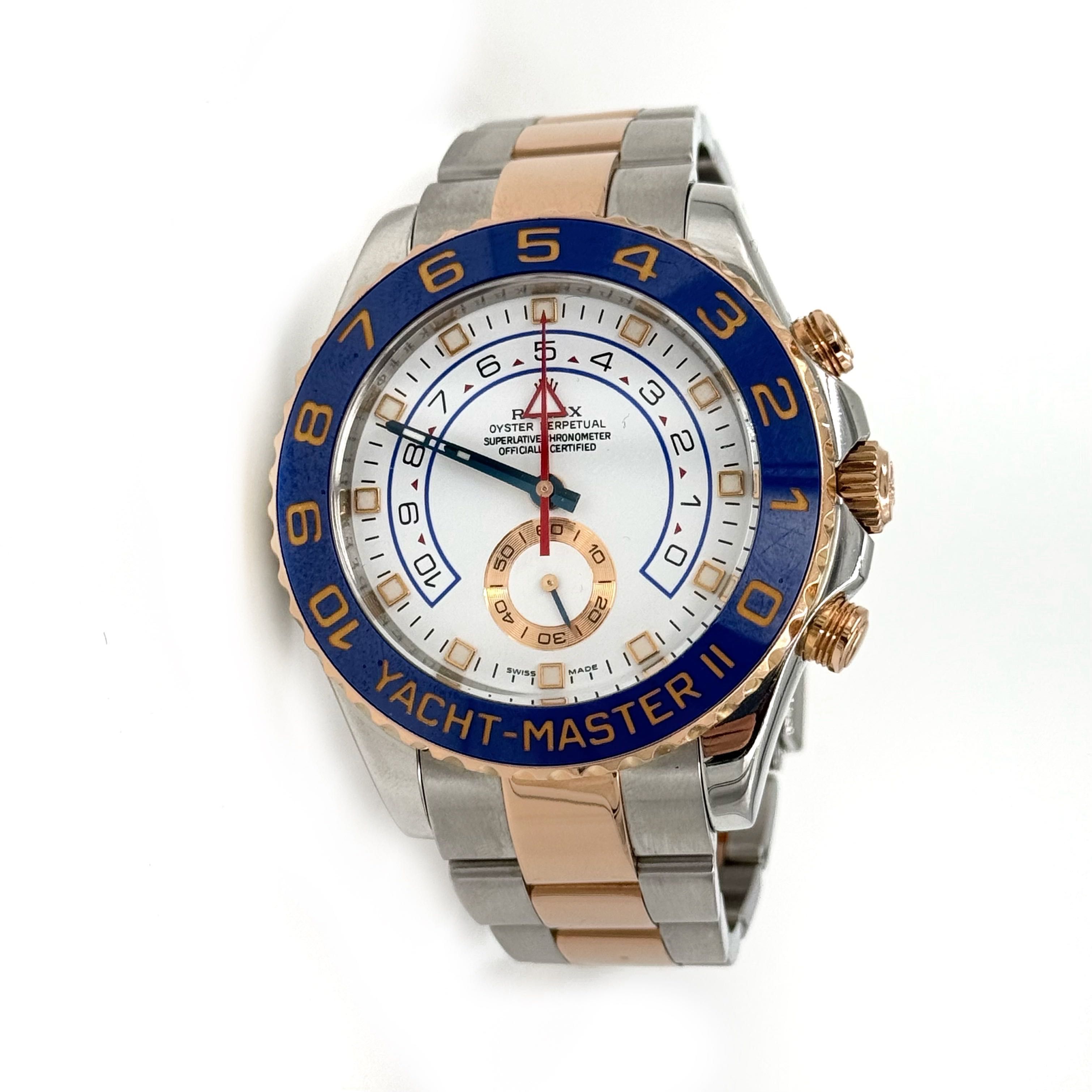 Rolex Yacht-Master II Steel & Rose Gold