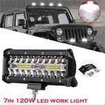 TRANSPORT GRATUIT Proiector Led Bar 120w 17cm "ALPHA SERIES" Combo