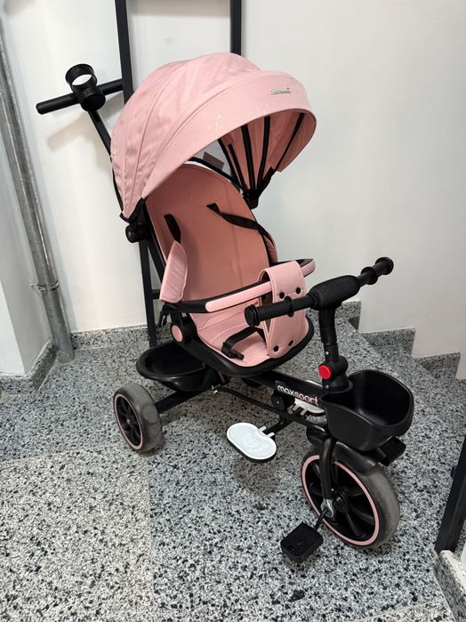 Триколка със сенник Chipolino - Max Sport, маршмелоу