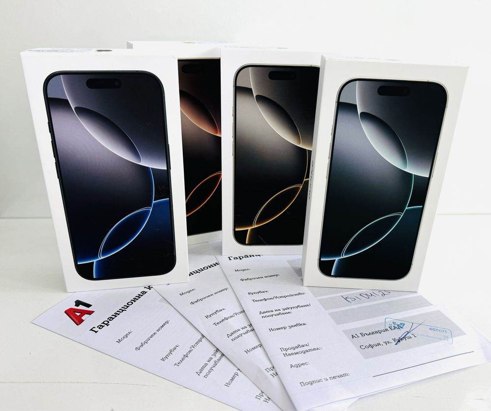 НОВ!iPhone 16 Pro 256GB Desert / Black / White / Natural 2г.ГАРАНЦИЯ!