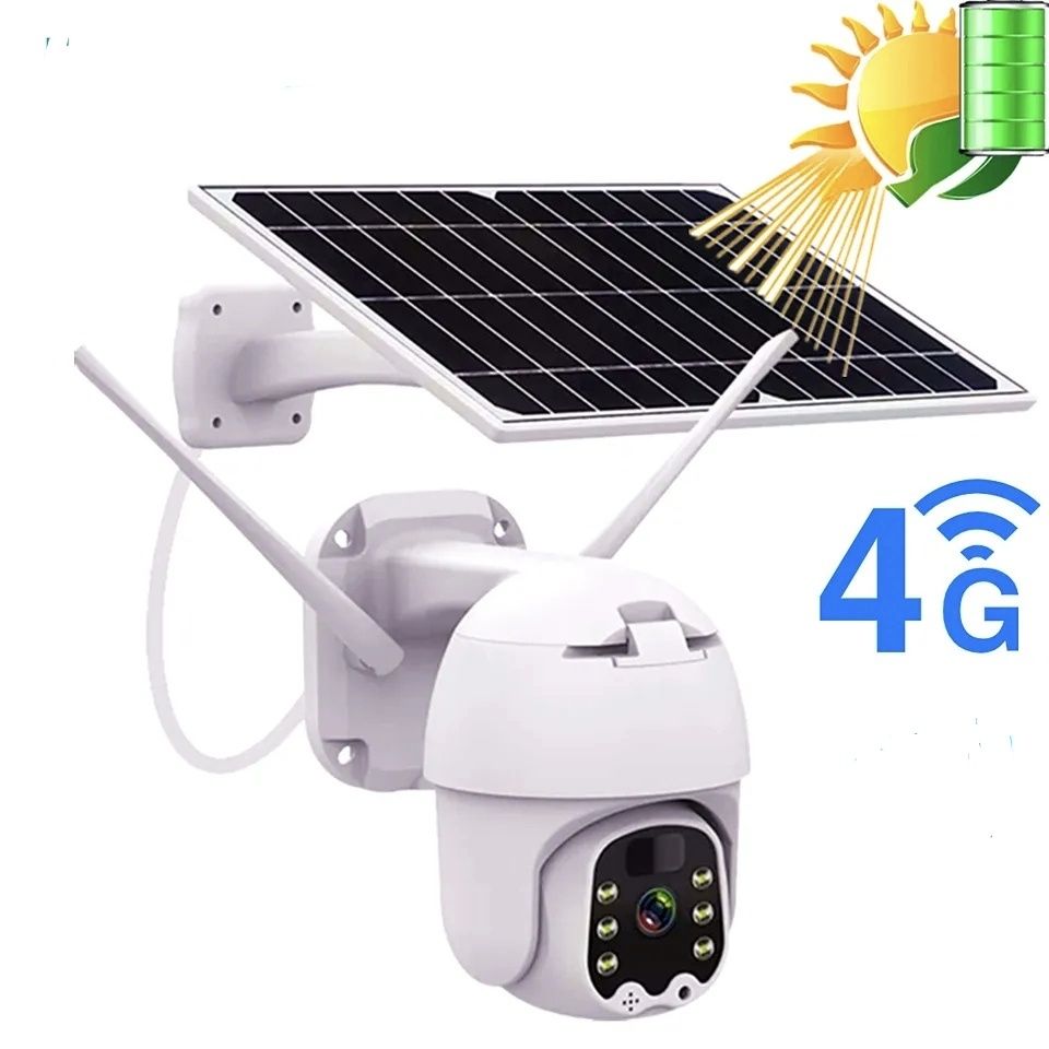 Camera Supraveghere 4G cu SIM și Panou Solar ,6acumulatori,Solara