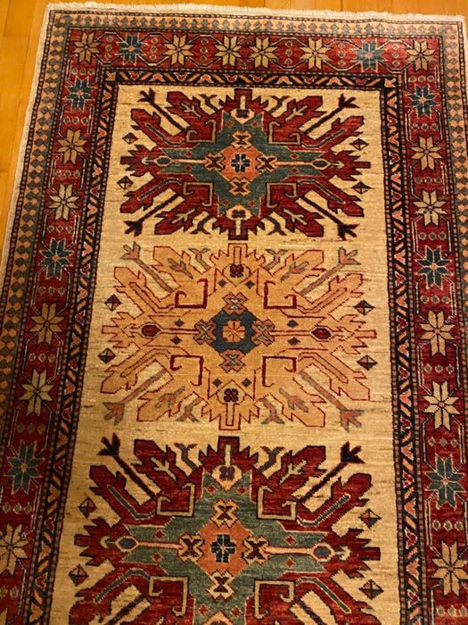 Covor lana si matase manual Tabriz