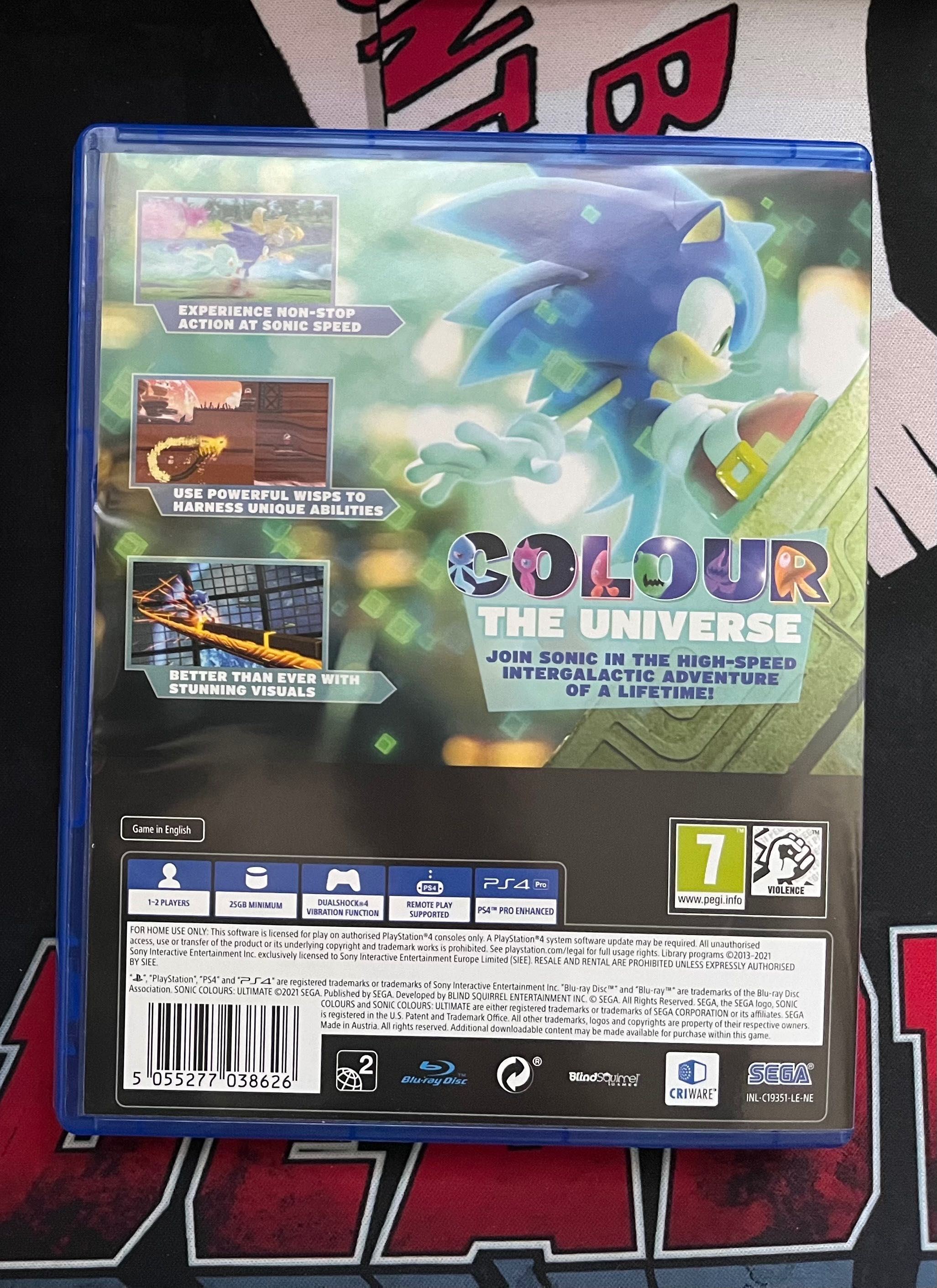 Игра за PS4: Sonic Colours Ultimate с ЕКСЛКУЗИВЕН ключодържател