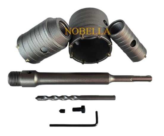 КОМПЛЕКТ универсални видиеви БОРКОРОНИ Ø 30, 50 и 65 мм.