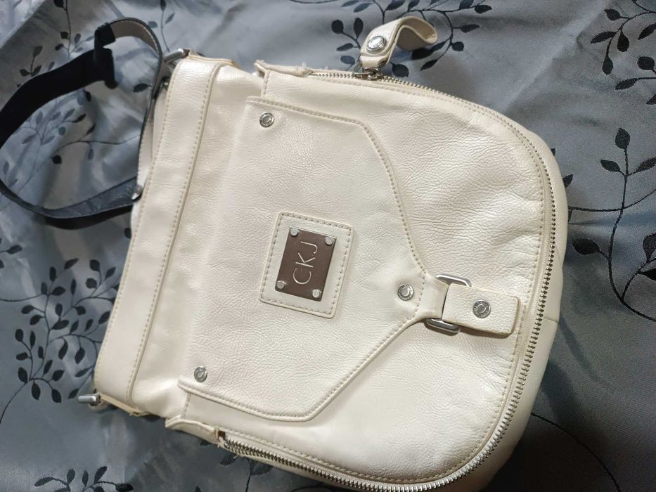 Маркови дамски чанти естествена кожа CK, Renato Angi