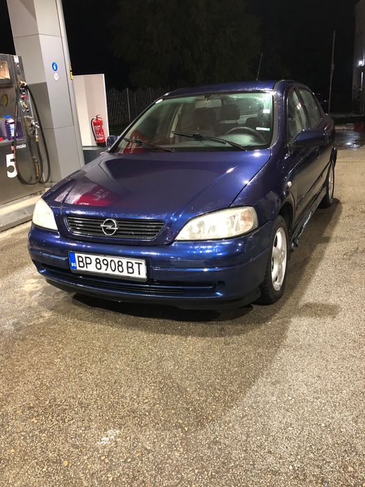 Продавам opel astra g във отлично състояние 1.6 75 к.с гас бензин