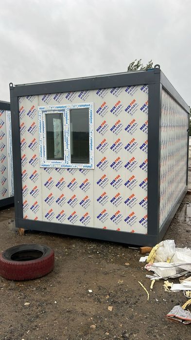 Container modular tip birou, locuinta, spatiu comercial 6x 2.40m
