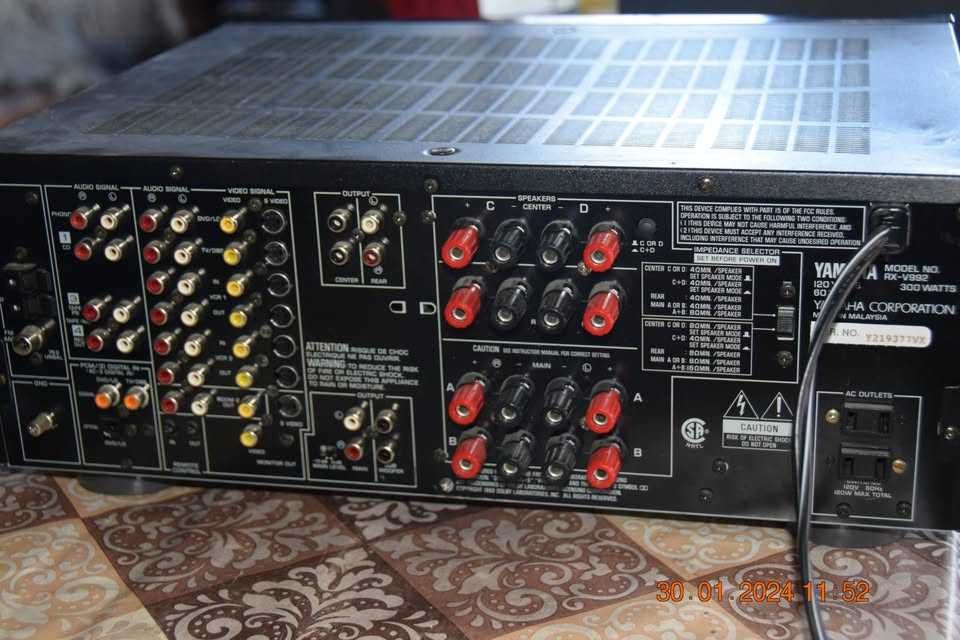 Vand; YAMAHA RXV992-220 lei,SONY STR-DE695-230 lei,JVC RX 550V-250 lei