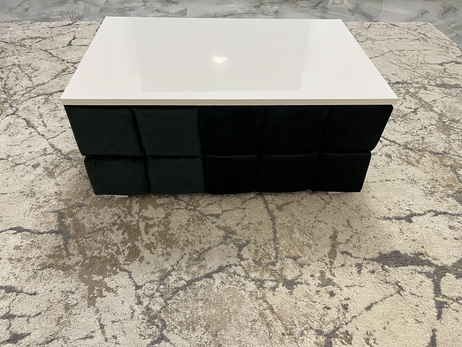 Masuta cafea/living tapitata cu blat MDF