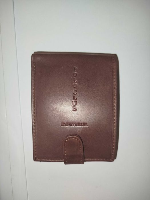 Нов мъжки портфейл естествена кожа