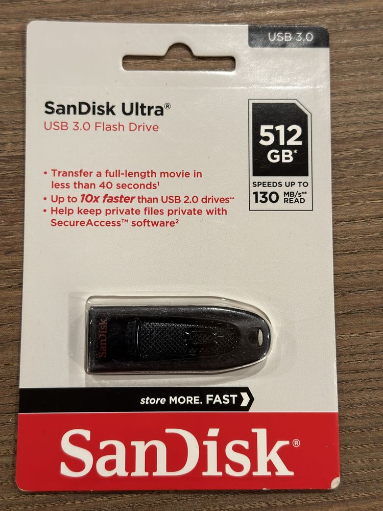 SanDisk Ultra USB 3.0- 512GB