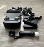 Playatation psvr ps4 vr2 ochelari + controller move