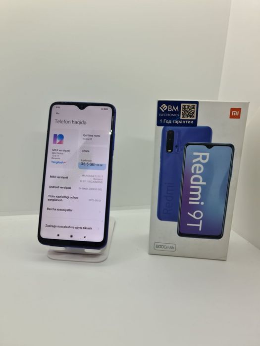 Redmi 9T sotiladi 128Gb