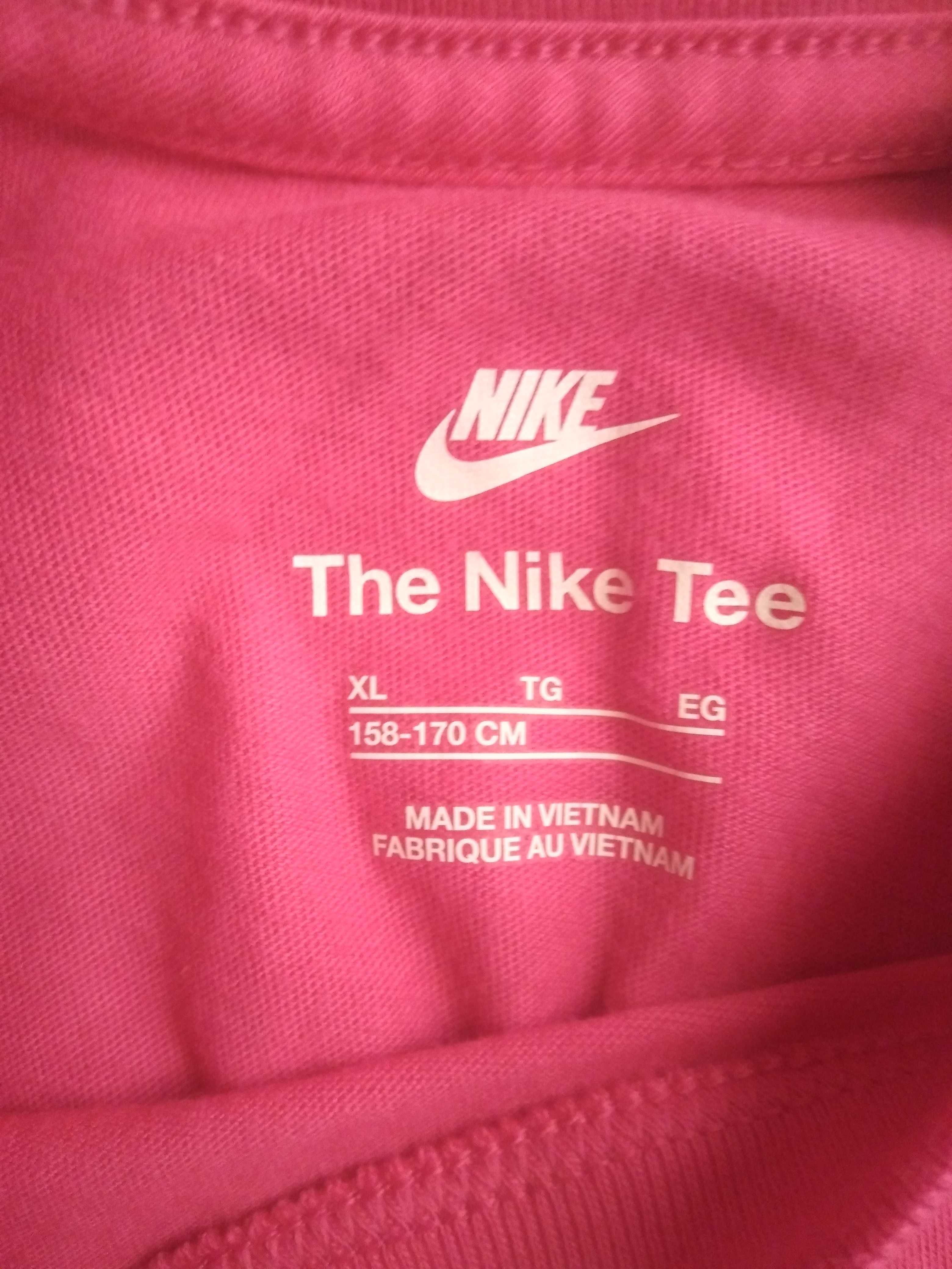 Нова!!! Nike - Памучна тениска с лого