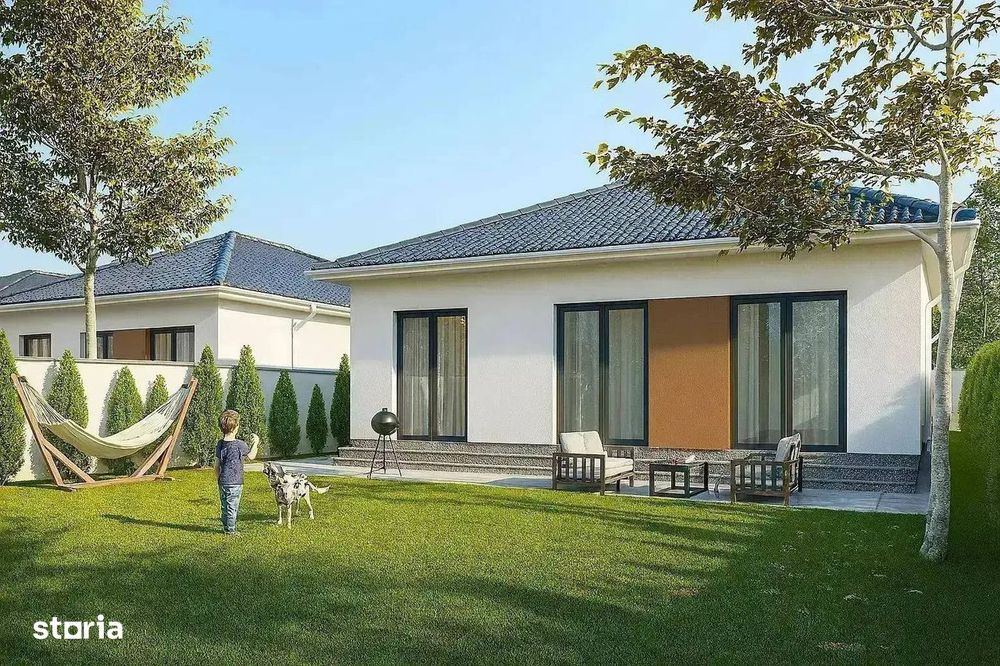 Vilă Pe Parter | 400 Mp Teren | Grădină Privată | City Nord Tunari