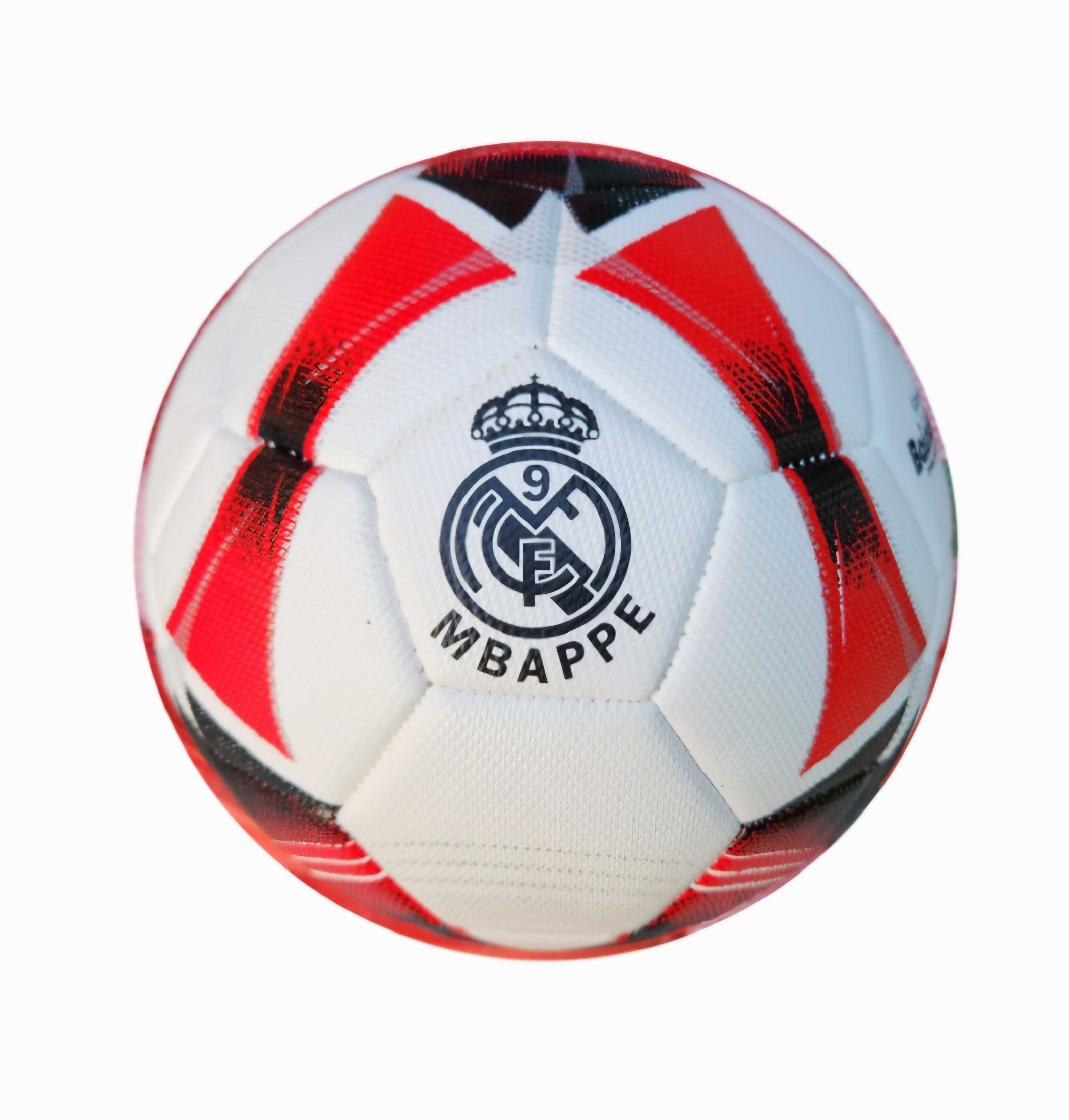 Футболна Топка Мбапе 9 Реал Мадрид Бялa REAL MADRID Топката на Мбапе