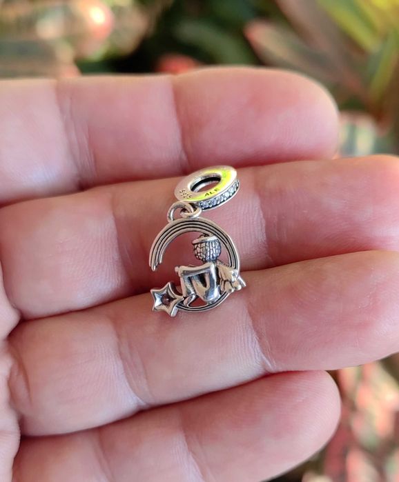 Сребърен медальон Pandora "Небесен ангел", Пандора талисман