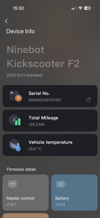 Trotineta electrica ninebot f2
