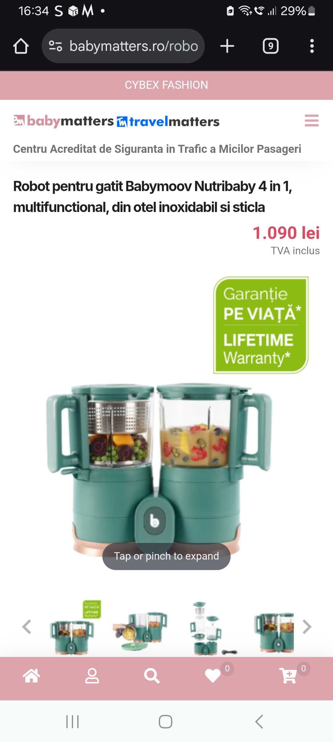 Robot multifunctional 4 in 1, Babymoov
