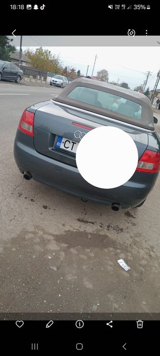 Vând  audi a 4 cabrio
