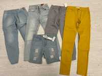 Новые фирменные джинсы ZARA, KIABI, DKNY, размер 7-8 и 10-12 лет