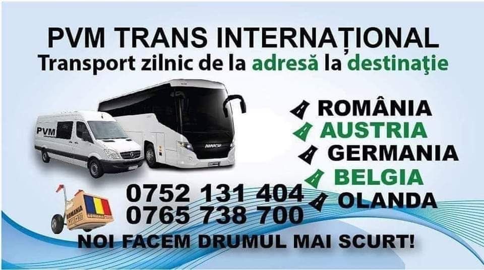 Efectuam zilnic transport de persoane România Austria Germania La Adre