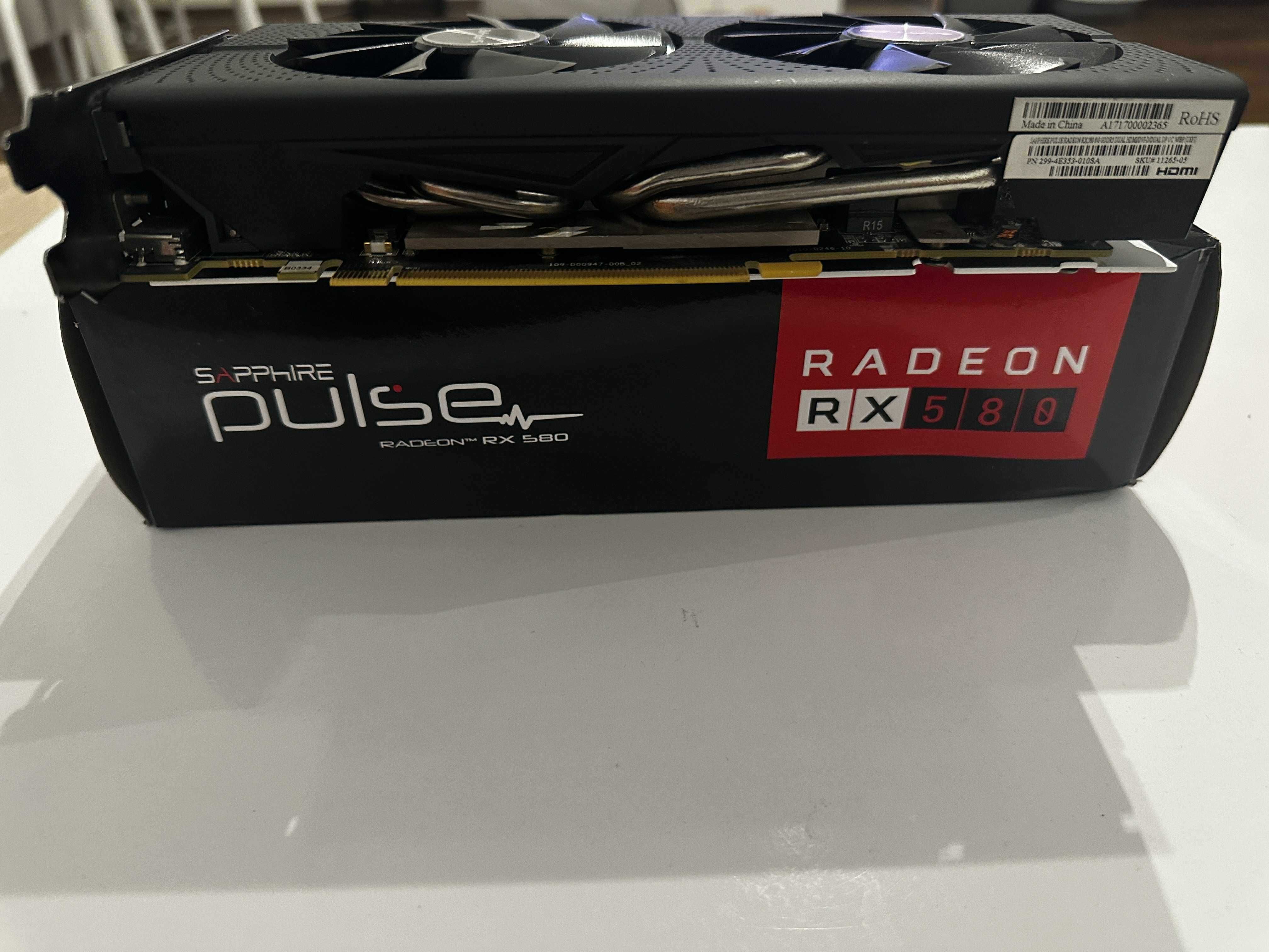 Видео карта Sapphire Pulse RX 580 8GB GDDR5